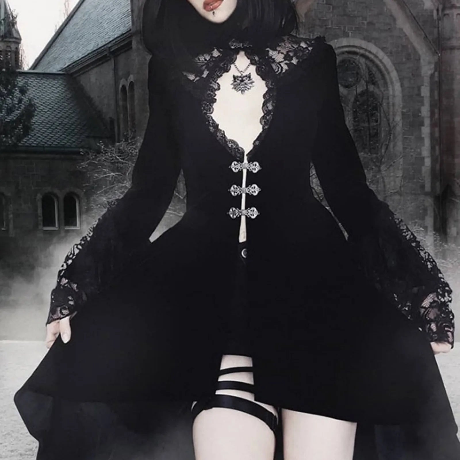 Gothic Lace Dress